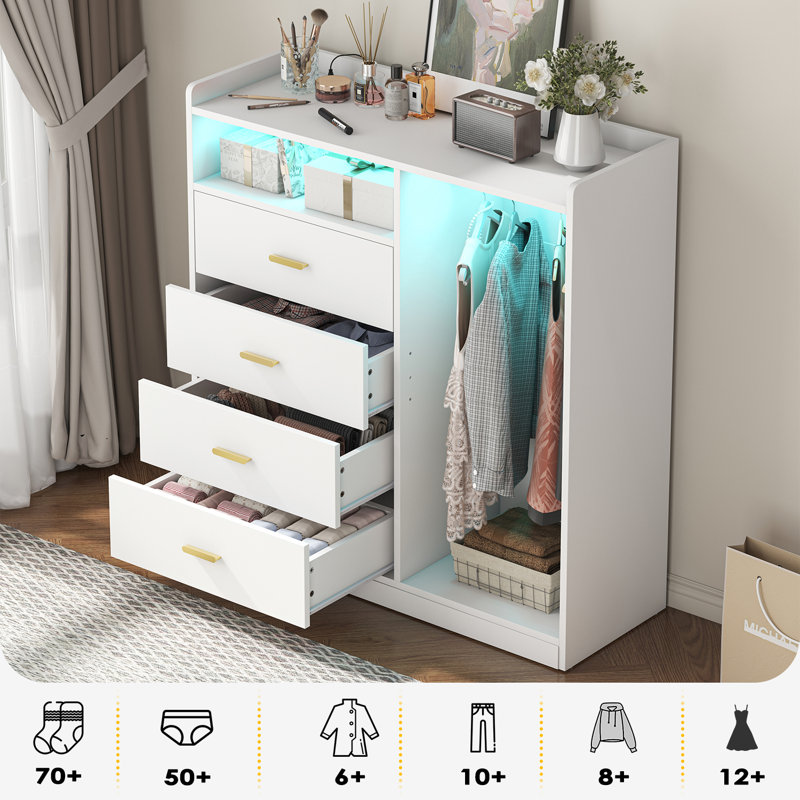 Gianna+31.57''+W+4+-+Drawer+